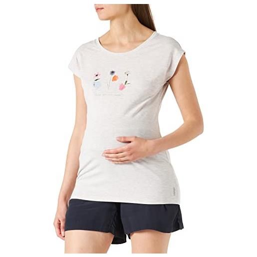 Esprit maternity t-shirt short sleeve, oatmeal melange-006, xs donna