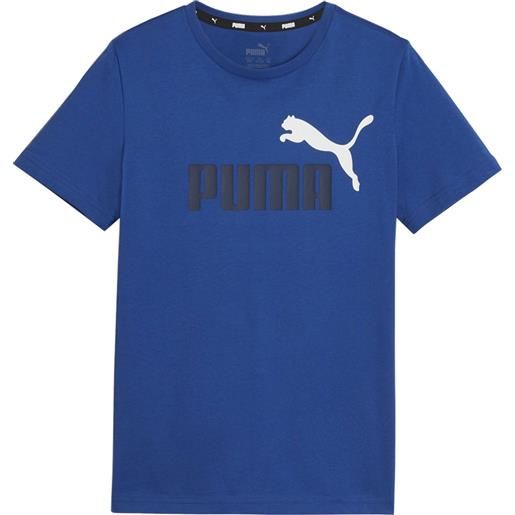 PUMA t-shirt essentials 2 tone logo bambino