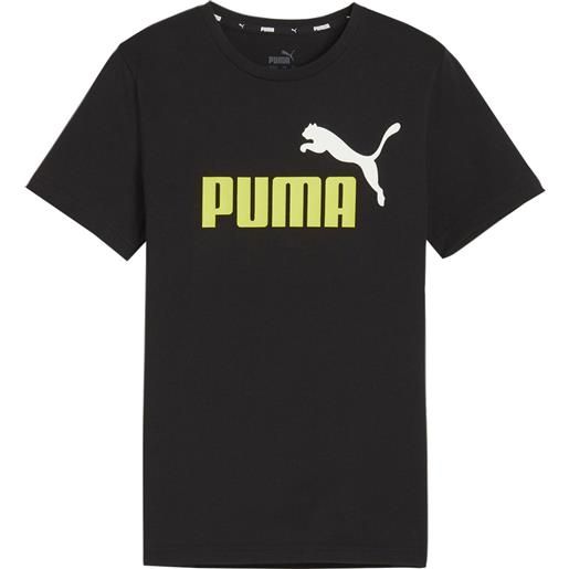 PUMA t-shirt essentials 2 tone logo bambino