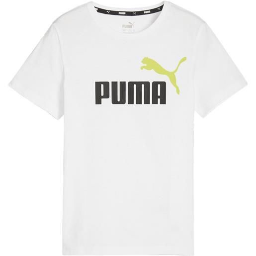 PUMA t-shirt essentials 2 tone logo bambino