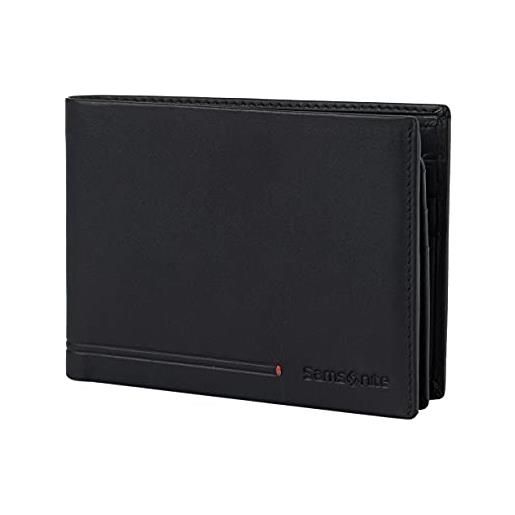 Samsonite simpla slg - portafoglio, 13 cm, nero (black)