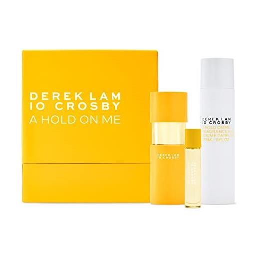 Derek Lam a hold on me spring 20 per le donne 3 pc regalo set 3 oz edp spray, 10ml edp spray, 8oz fragranza nebbia