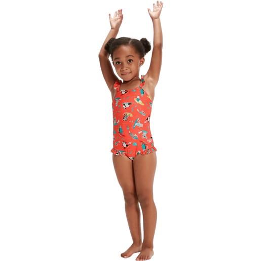 SPEEDO girls digital thinstrap swimsuit costume intero bambina