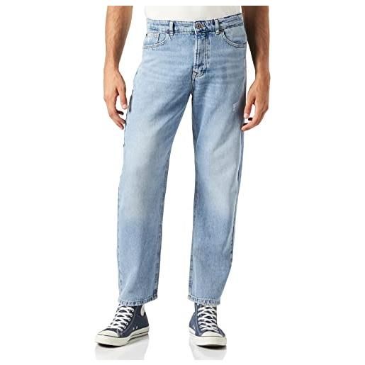 United Colors of Benetton pantalone 43ezu7cu8, blu jeans chiaro 902, 34 uomo