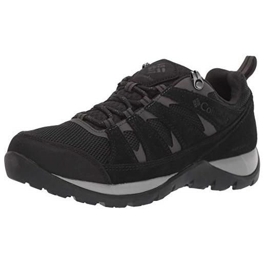 Columbia redmond v2 impermeabile, scarpe da escursionismo uomo, black dark grey, 44.5 eu