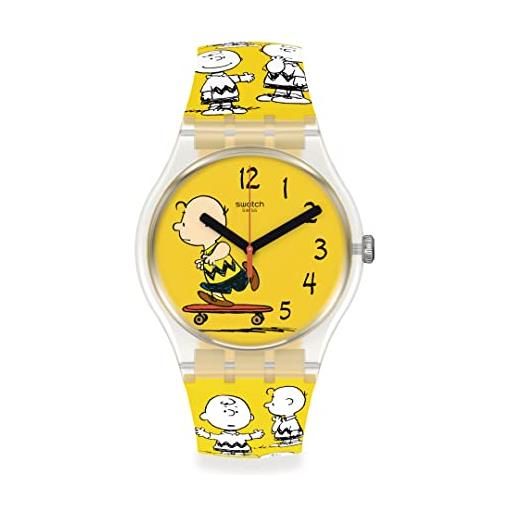 Swatch montre pow wow collection snoopy, cinghia