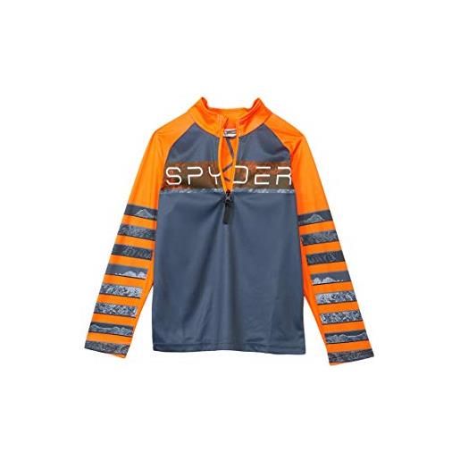 Spyder peak, collo a t con zip. Bambini, eby boe, s