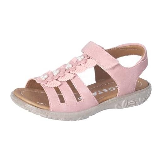 RICOSTA sandali da ragazza clara, scarpe estive per bambini, larghezza: medio, beige 620, 32 eu