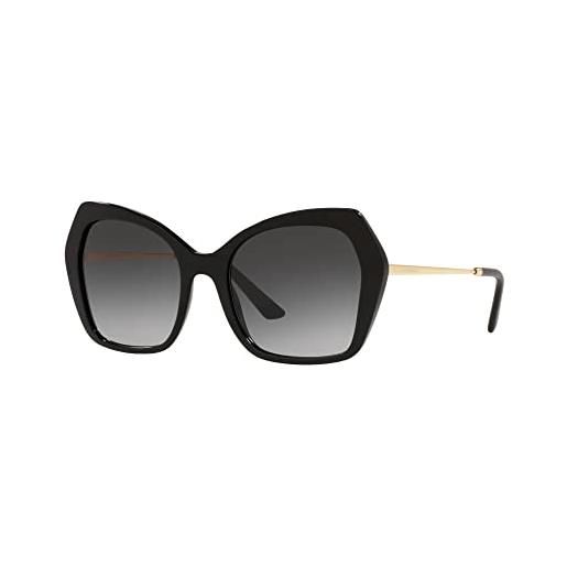 Dolce & Gabbana occhiali da sole dg 4399 black/grey shaded 56/20/145 donna