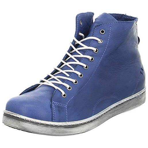 Andrea Conti 0341500 scarpe stringate donna, numero: 38 eu, colore: blu