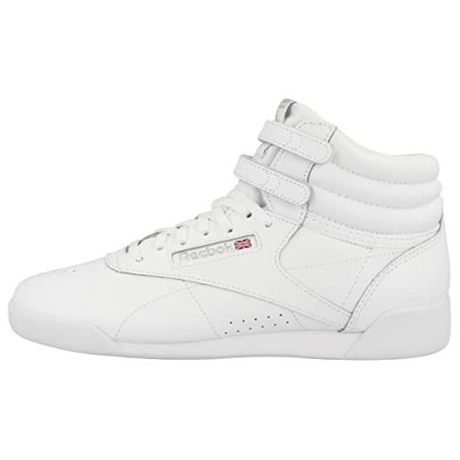 Reebok f/s hi, sneaker, white/silver-intl, 35 eu