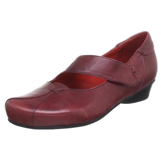 Piazza 840478, mary jane donna, rosso (rot (rot 4)), 38