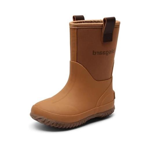 Bisgaard neo thermo, rain boot, marrone chiaro, 39 eu