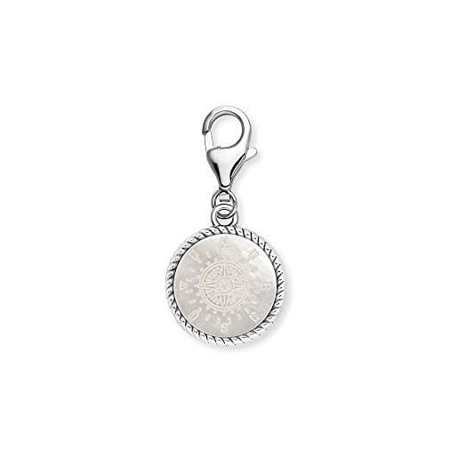 Engelsrufer ciondolo da donna in argento sterling, chiusura a moschettone, senza nichel, 12 mm, argento sterling, nessuna pietra preziosa