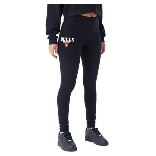New Era leggings da donna chicago bulls, colore: nero, nero , xs