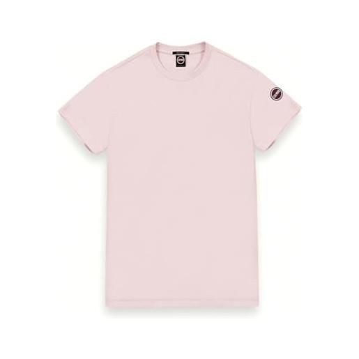 COLMAR t-shirt uomo monday 7520 rosa p23 in cotone con logo l