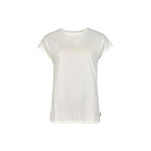 O'NEILL signature t-shirt, 11010 bianco neve, xs/s donna