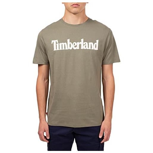 Timberland - t-shirt uomo con logo lineare - taglia 3xl
