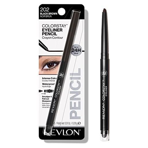 Revlon color. Stay eyeliner black brown - 0.01 oz (pack 2) by revlon