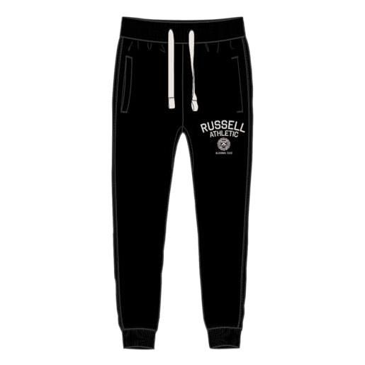 Russell Athletic a20532-io-099 cuffed pant uomo pantaloni sportivi black taglia s