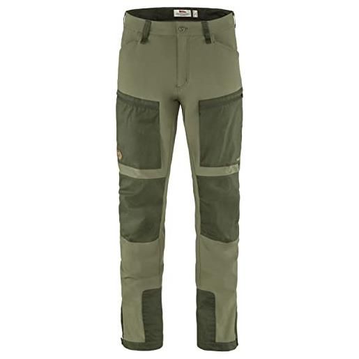 Fjallraven 86411-625-662 keb agile trousers m pantaloni sportivi uomo laurel green-deep forest taglia 44/s