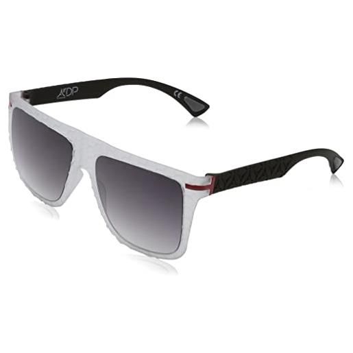 AirDP Style kevin soft touch crystal gradient smoke c6 bis sunglasses unisex polycarbonate, standard, 99 occhiali, 56