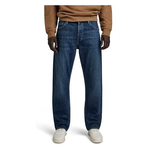 G-STAR RAW dakota regular straight jeans donna, blu (faded niagara d23691-d498-d893), 33w / 34l