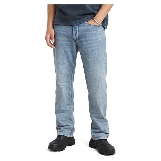 G-STAR RAW dakota regular straight jeans donna, blu (faded niagara d23691-d498-d893), 35w / 34l