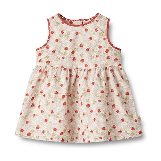 Wheat abito estivo da bambina kirsten vestito da gioco, 2283 rose strawberries, 92 cm
