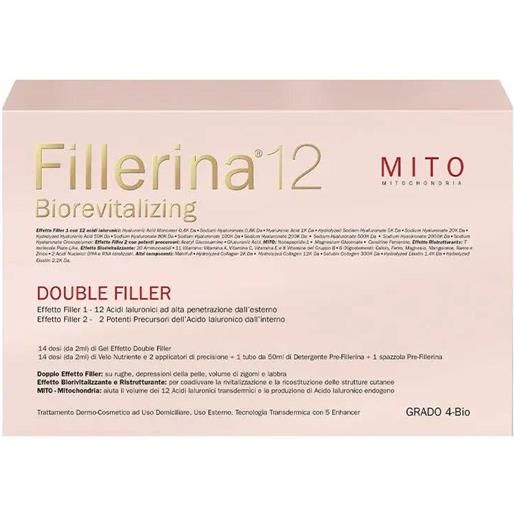 Fillerina 12 biorevitalizing double filler mito grado 4 trattamento intensivo 30ml+30ml +50ml Fillerina