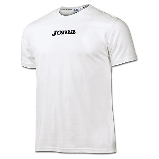 Joma, magliette team m/c. Uomo, bianco (lille blanco)