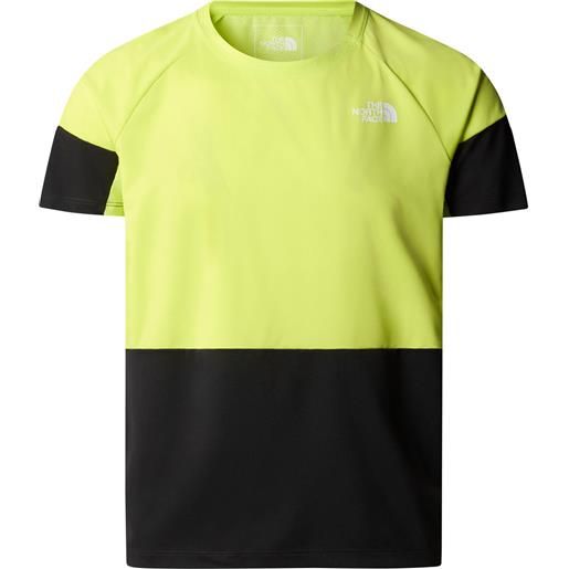 The North Face t-shirt bolt tech uomo lime nero