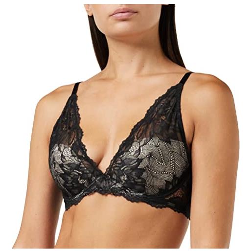 Calvin Klein reggiseno scollato donna light lined con ferretto, nero (black), 75b (34b)