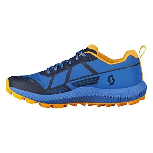 Scott sneakers supertrac 3, scarpe da ginnastica unisex-adulto, storm blue bright orange, 42.5 eu