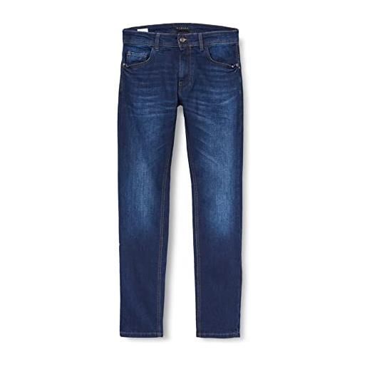 Sisley pantaloni 4v2use00o jeans, dark blue denim 902, 29 uomo