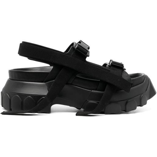 Rick Owens sandali tracktor - nero