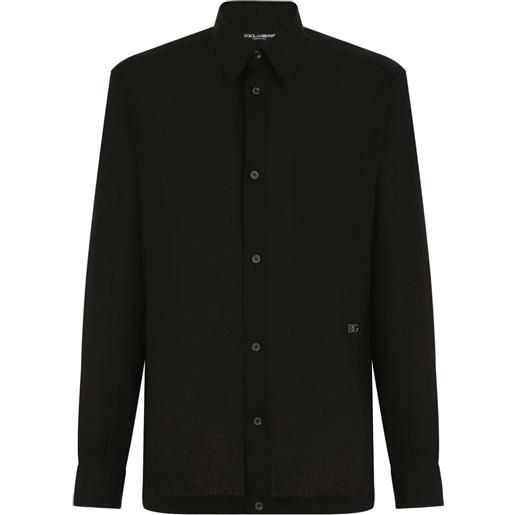 Dolce & Gabbana camicia a maniche lunghe - nero