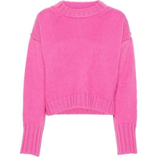 Acne Studios maglione con spalle scoperte - rosa