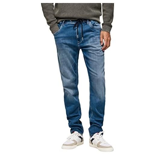 Pepe Jeans jagger, jeans uomo, blu (denim-gw6), 31w / 34l