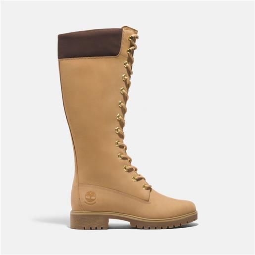 Timberland stivale impermeabile 14-inch Timberland 50th edition butters da donna in golden butter beige