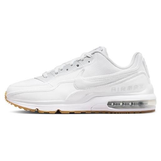 Nike air max ltd 3 txt, scarpe basse uomo, white pure platinum white, 52.5 eu