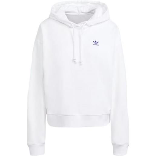ADIDAS maglia adibreak hoodie donna white
