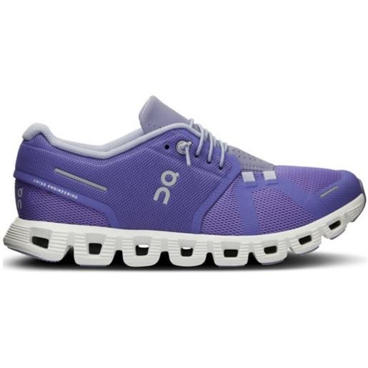 ON RUNNING scarpe cloud 5 donna blueberry/feather