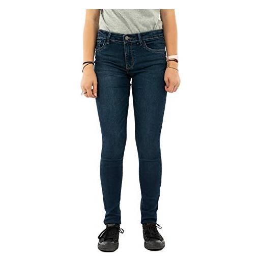 Levi's lvg 710 super skinny jeans bambine e ragazze, blu (complex), 16 anni