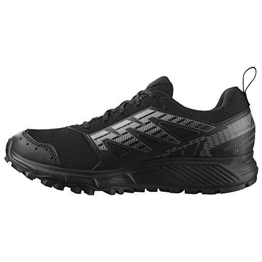 Salomon wander gore-tex scarpe impermeabili da trail running da donna, a prova di outdoor, comfort e ammortizzazione, tenuta del piede sicura, black, 38