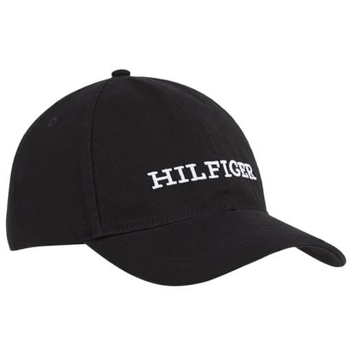 Tommy Hilfiger cappellino uomo cappellino da baseball, nero (black), taglia unica