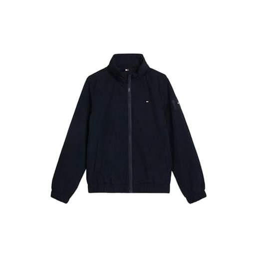 Tommy Hilfiger essential jacket kb0kb09104 giacche a vento, blu (desert sky), 8 anni bambini e ragazzi