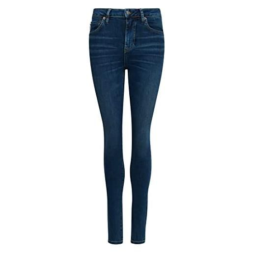Superdry high rise skinny jeans pants, fulton vintage blue, 27w donna