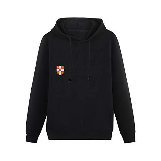 ovsn kangaroo pocket hoodie university of cambridge logo long sleeve sweatshirtss