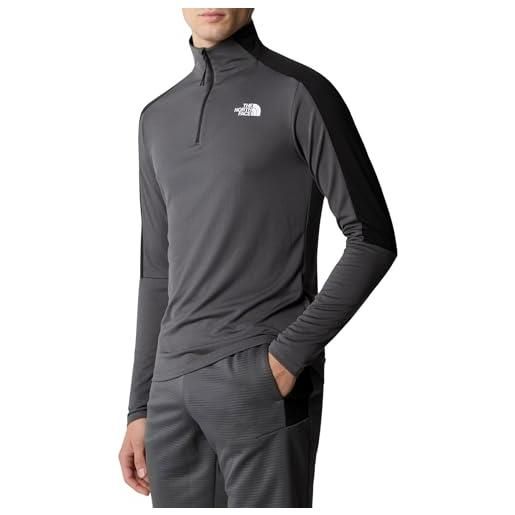 The North Face mountain athletic maglia lunga anthracite grey/tnf black s